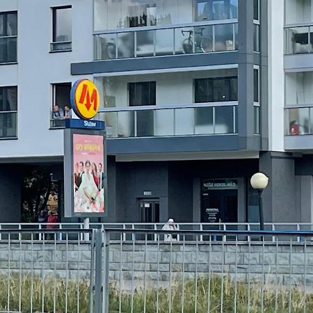 Apartament Metro Sluzew Varsovia Exterior foto